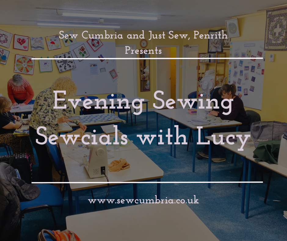 EVENING Sewing Sewcial with Lucy, Wednesday 30th September 2026