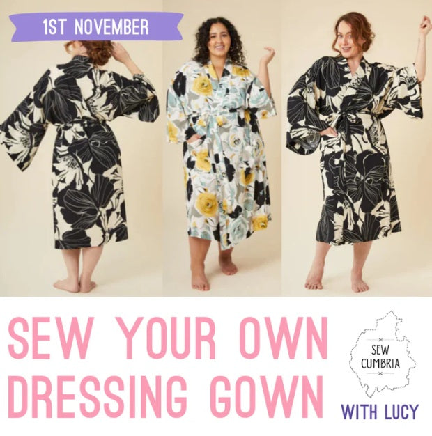 Sew Your Own Dressing Gown - Saturday 1st November 2025 (Jenny Stitches)