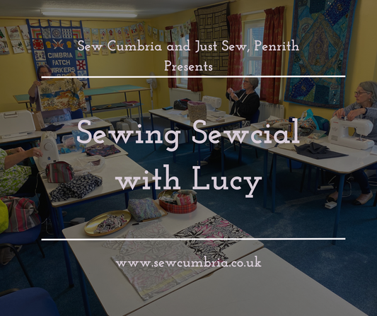 Sewing Sewcial with Lucy, Monday 8th September 2025
